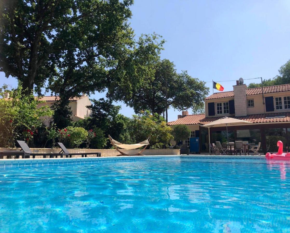 Maison Charmante Avec Piscine Privee A Saint-Georges-De-Pointindouxc Eksteriør billede