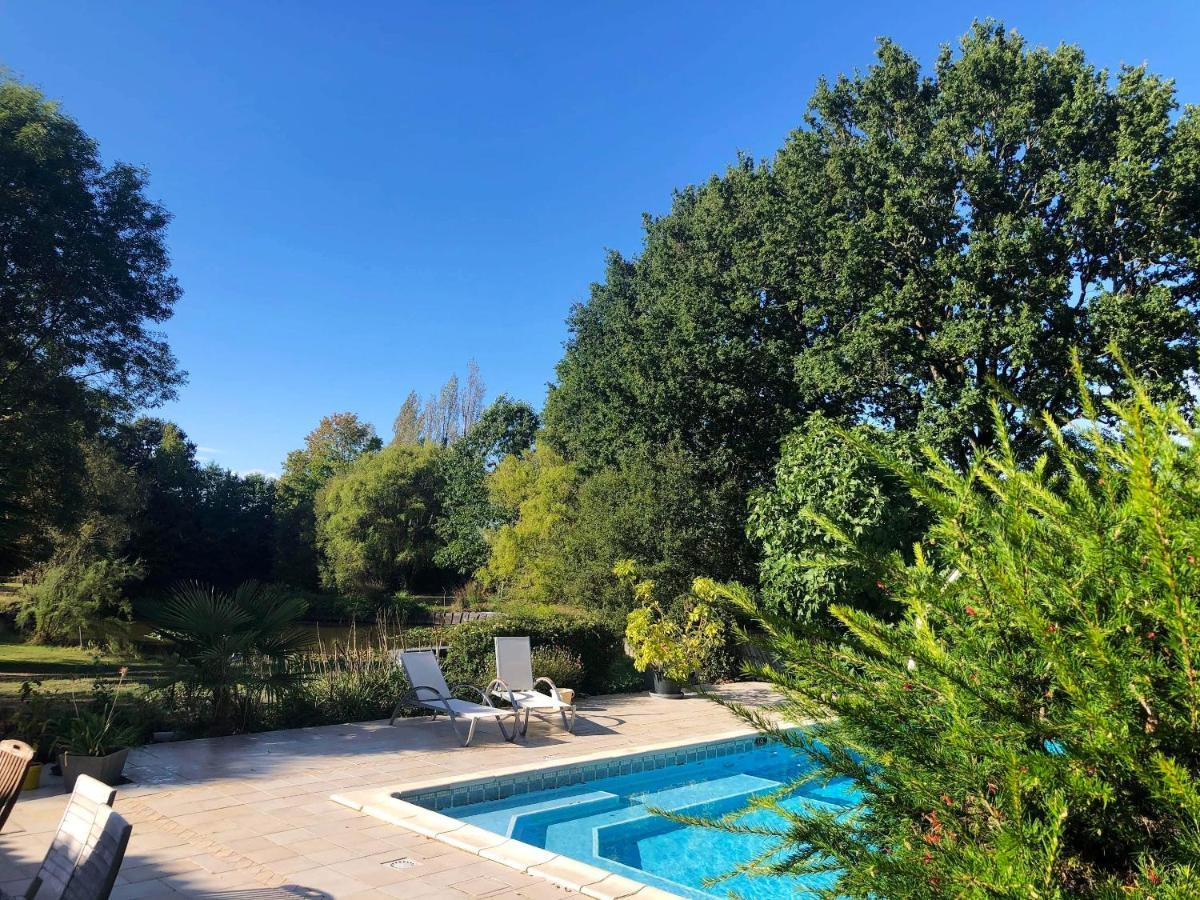 Maison Charmante Avec Piscine Privee A Saint-Georges-De-Pointindouxc Eksteriør billede